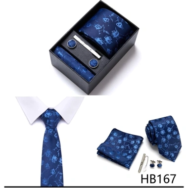 Cà vạt nam 8cm Slim Tie Hộp quà cao cấp Set Chú rể - Đám cưới & kinh doanh, giảm 246,991₫ 5