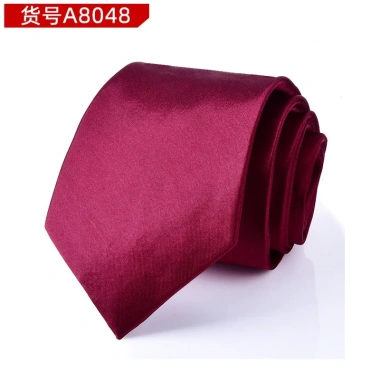 Cà vạt nam 8cm sọc đen đỏ - Lịch lãm, thời trang công sở, giảm giá chỉ 62.332₫ 9