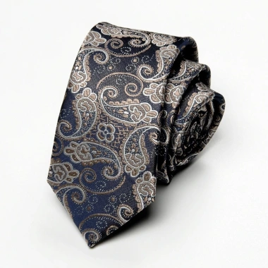 Cà vạt nam bản nhỏ 6cm họa tiết Paisley thời trang công sở - Giá ưu đãi 90.719 VND