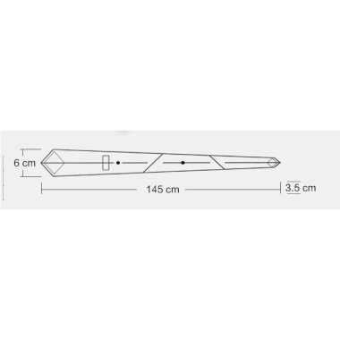 Cà vạt nam bản nhỏ 6cm sang trọng lịch sự cho công sở, cravat chú rể, tiệc - Cavat cao cấp CV-6.108 chỉ 95.000 VND 2