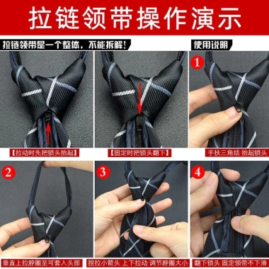 Cà Vạt Nam Bản Nhỏ 8cm Khóa Kéo - Phong Cách Doanh Nhân, Giá 43.199₫