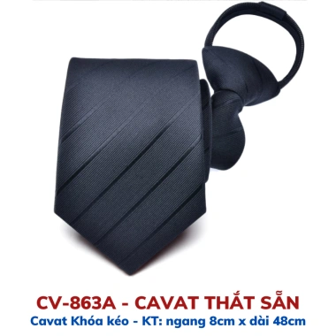 Cà vạt nam bản to 8cm và khăn cài túi áo vest thời trang công sở, cravat cao cấp, cavat trung niên - Giá chỉ 35.900₫ 7