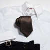 Cà vạt nam công sở màu trơn cao cấp - Giá ưu đãi 450.000đ | TAATS & TIE 2