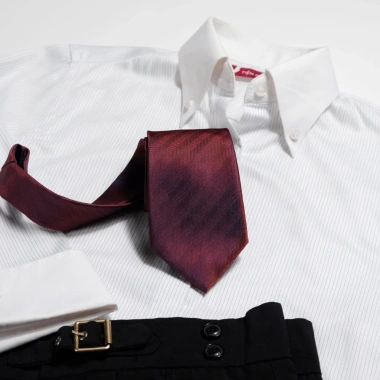 Cà vạt nam công sở màu trơn cao cấp - Giá ưu đãi 450.000đ | TAATS & TIE 3