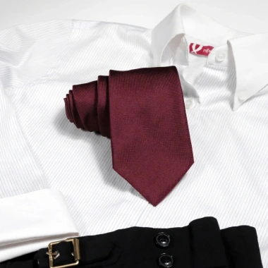Cà vạt nam công sở màu trơn cao cấp - Giá ưu đãi 450.000đ | TAATS & TIE 8