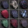 Cà Vạt Nam Cravat Túi Vuông Chấm Sọc Gravata Jacquard - Bộ Cưới Sang Trọng 111k 2