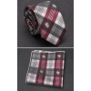 Cà Vạt Nam Cravat Túi Vuông Chấm Sọc Gravata Jacquard - Bộ Cưới Sang Trọng 111k 8