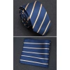 Cà Vạt Nam Cravat Túi Vuông Chấm Sọc Gravata Jacquard - Bộ Cưới Sang Trọng 111k 10