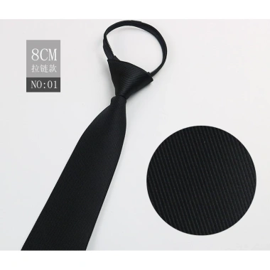 Cà vạt nam đen sọc xanh công sở và cưới phụ kiện thời trang giá ưu đãi 51.840đ 3