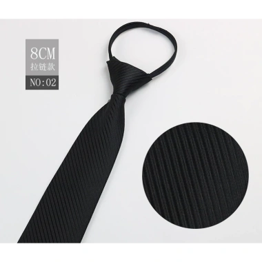 Cà vạt nam đen sọc xanh công sở và cưới phụ kiện thời trang giá ưu đãi 51.840đ 4