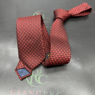 Cà vạt nam đỏ 6cm tự thắt công sở Giangpkc lịch lãm giá ưu đãi 35.000 VND 8