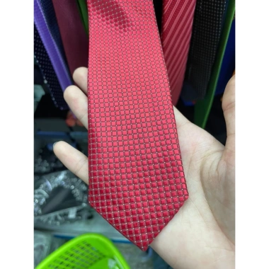 Cà vạt nam đỏ 6cm tự thắt công sở Giangpkc lịch lãm giá ưu đãi 35.000 VND 10