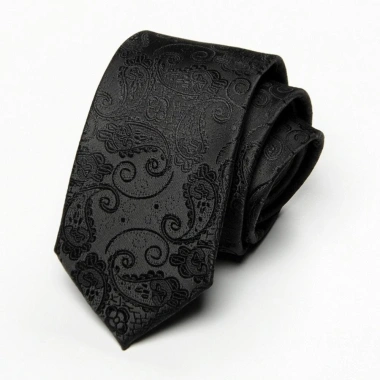 Cà vạt nam HAPPYLEAF66 Jacquard hoa hạt điều, mỏng 6cm, Trung Hoa, dây buộc cổ 7 Cà vạt nam HAPPYLEAF66 Jacquard hoa hạt điều, mỏng 6cm, Trung Hoa, dây buộc cổ 7