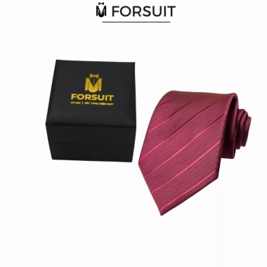 Cà vạt nam họa tiết kẻ vân sâu bản to - Lụa Synthetic cao cấp công sở, Forsuit 144k 6 Cà vạt nam họa tiết kẻ vân sâu bản to - Lụa Synthetic cao cấp công sở, Forsuit 144k 6