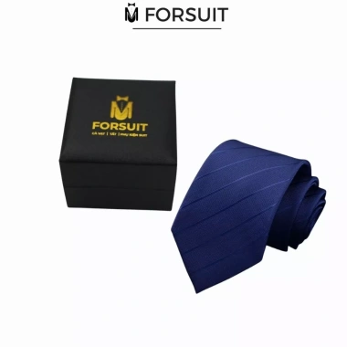 Cà vạt nam họa tiết kẻ vân sâu bản to - Lụa Synthetic cao cấp công sở, Forsuit 144k 10 Cà vạt nam họa tiết kẻ vân sâu bản to - Lụa Synthetic cao cấp công sở, Forsuit 144k 10