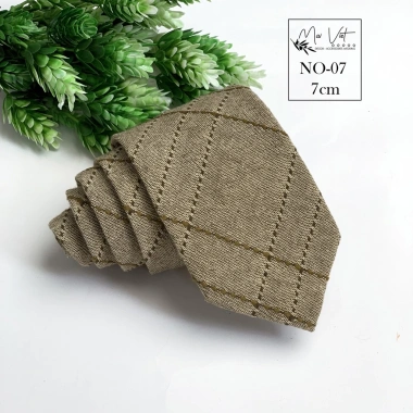 Cà vạt nam kẻ caro 7cm - Nhiều họa tiết đẹp, giá ưu đãi 135.000 VNĐ 10