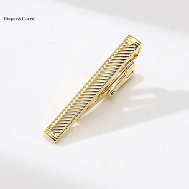 Cà vạt nam kim loại dây buộc đơn giản - Kẹp thắt thanh, phụ kiện áo sơ mi cưới 24.096 VND