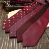 Cà vạt nam nâu hải quân 7cm công sở - Phối áo sơ mi, phù hợp tuxedo, giá 113.400 2