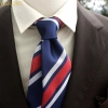 Cà vạt nam nâu hải quân 7cm công sở - Phối áo sơ mi, phù hợp tuxedo, giá 113.400 3