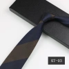 Cà vạt nam phối vest đa màu, caravat 8cm kẻ vải poly, kèm khăn cài túi, giá 150.000₫ 4