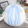 Cà vạt nam phong cách Hồng Kông trắng đen - Giá ưu đãi 37.800₫, chất liệu cao cấp, thiết kế hiện đại 5