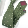 Cà vạt nam Polysilk sang trọng họa tiết chấm xanh lá - Giá ưu đãi 175.000₫ 4