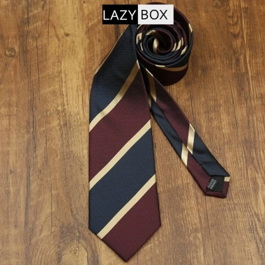 Cà vạt nam polysilk sang trọng họa tiết kẻ, bản 8cm - Giá ưu đãi 175.000 VND 10 Cà vạt nam polysilk sang trọng họa tiết kẻ, bản 8cm - Giá ưu đãi 175.000 VND 10