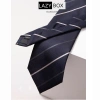 Cà vạt nam Polysilk sang trọng họa tiết kẻ - Độ rộng 8cm, giảm giá 22% chỉ 175.000 VND 8