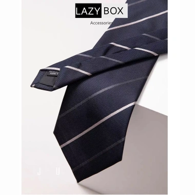 Cà vạt nam Polysilk sang trọng họa tiết kẻ - Độ rộng 8cm, giảm giá 22% chỉ 175.000 VND 8