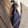 Cà vạt nam Polysilk sang trọng họa tiết kẻ - Độ rộng 8cm, giảm giá 22% chỉ 175.000 VND 10
