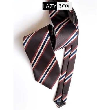 Cà vạt nam tone nâu kẻ Polysilk 8cm - Sang trọng, giá ưu đãi 175k 7 Cà vạt nam tone nâu kẻ Polysilk 8cm - Sang trọng, giá ưu đãi 175k 7