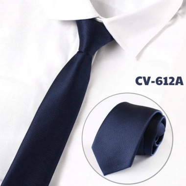 Cà vạt nam xanh dương 6cm phong cách Hàn Quốc – Công sở, dự tiệc, cavat chú rể, giảm giá 20% chỉ 81.900đ 2