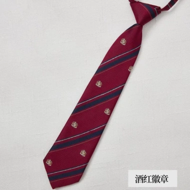 Cà vạt Nhật Bản Bông Tai Kẹp Preppy Nơ JK Đường Kẻ Sọc Dây Buộc Nam Nữ - 39.960₫