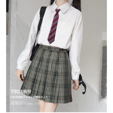 Cà vạt nhỏ nữ Preppy phụ kiện đồng phục Nhật Bản áo sơ mi nơ sinh viên giảm còn 39.960₫