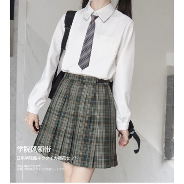 Cà vạt nhỏ nữ Preppy phụ kiện đồng phục Nhật Bản áo sơ mi nơ sinh viên giảm còn 39.960₫