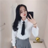 Cà vạt nữ Hàn Quốc ngắn thời trang cho học sinh - Caravat, Calavat - Giảm giá, chỉ 27.000₫ 8
