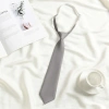 Cà vạt Nữ Preppy Nhật Bản Đen Đỏ Trơn - Phong Cách Lười, Giá ưu đãi 48.600₫ 9