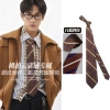 Cà vạt retro sọc phong cách Nhật Bản, đồng phục học sinh nam nữ, phù hợp áo sơ mi, giảm còn 48.000đ 10