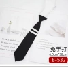 Cà vạt sọc ca rô đen xám thời trang nam nữ - Giá chỉ 30.240 VND, giảm ngay 6