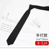 Cà vạt sọc ca rô đen xám thời trang nam nữ - Giá chỉ 30.240 VND, giảm ngay 7