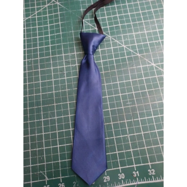 Cà vạt thắt sẵn 6x30cm bản nhỏ nam nữ vải phi bóng - Giá chỉ 20.000đ