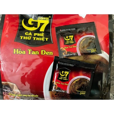 Cafe Đen G7 Hòa Tan Không Đường Không Sữa Bịch 100g 2g - Trung Nguyên 228.000₫ 6