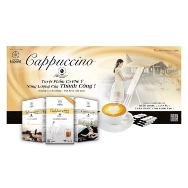 Cafe G7 Capuchino 2 vị 18g*12 gói - Hương vị thơm ngon, giảm giá 79.900đ