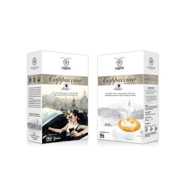 Cafe G7 Capuchino 2 vị 18g*12 gói - Hương vị thơm ngon, giảm giá 79.900đ