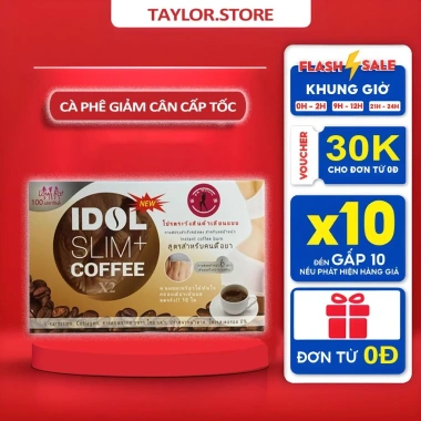 Cafe giảm cân Slimming Garcia 10 gói - Thanh lọc cơ thể, giá ưu đãi 186.000₫