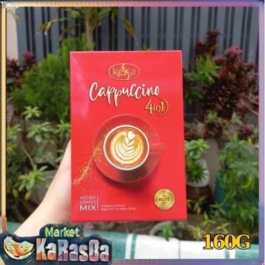 Cafe Hoà Tan 4in1 Keffa Cappuccino Hộp Giấy 160g - Giá chỉ 50.000 VND, giảm mạnh