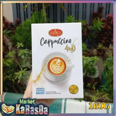 Cafe Hoà Tan 4in1 Keffa Cappuccino Hộp Giấy 160g - Giá chỉ 50.000 VND, giảm mạnh