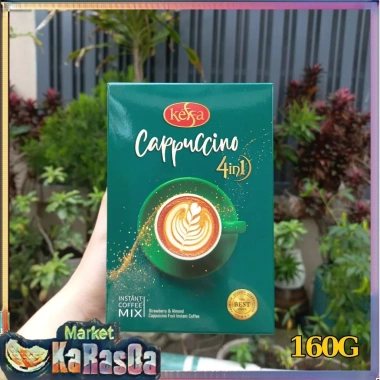 Cafe Hoà Tan 4in1 Keffa Cappuccino Hộp Giấy 160g - Giá chỉ 50.000 VND, giảm mạnh