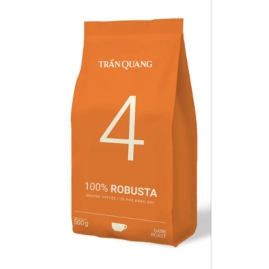 Cafe rang xay Trần Quang số 4 500g - Hương vị đậm đà, giảm còn 148k