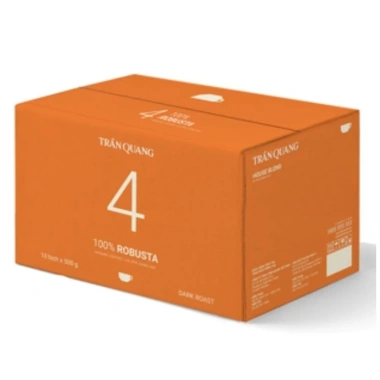Cafe rang xay Trần Quang số 4 500g - Hương vị đậm đà, giảm còn 148k